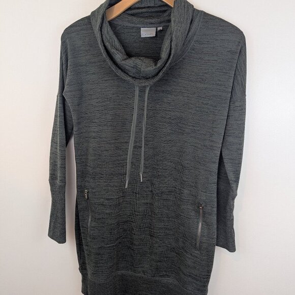 Athleta Green Sport It Sweater Dress, Sz S - Picture 1 of 8
